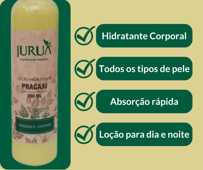 Loção Hidratante Pracaxi 120ml - Image 2