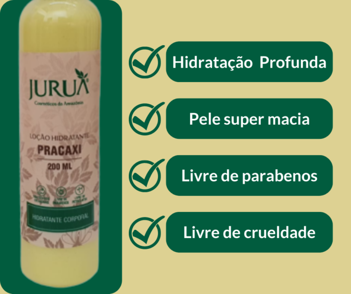 Loção Hidratante Pracaxi 120ml - Image 3